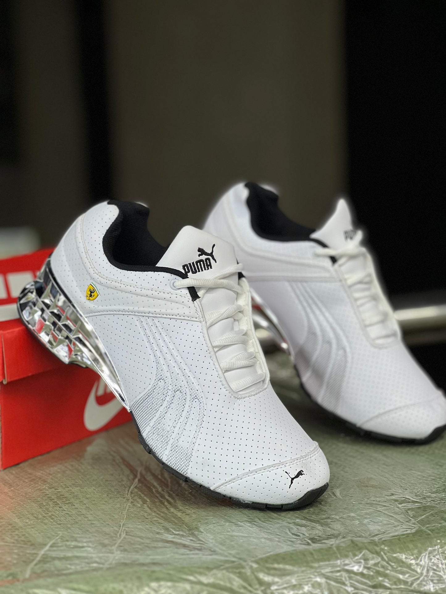 Puma x Ferrari - White/Silver