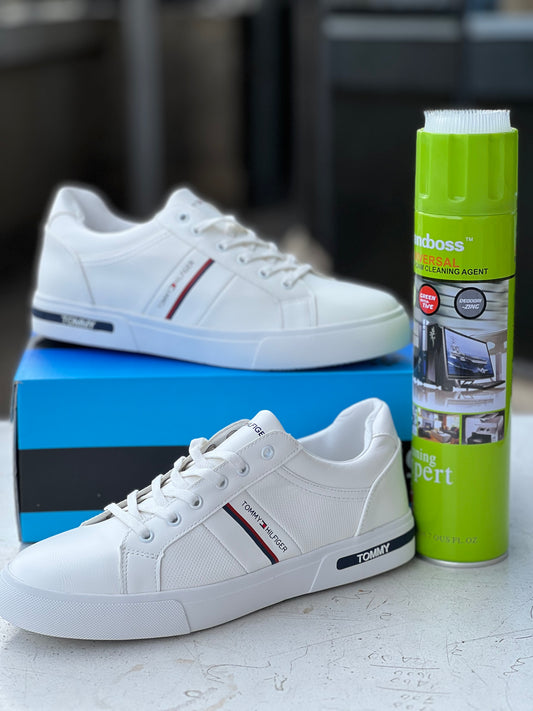 Tommy Hilfiger Smart Casual Sneakers - White