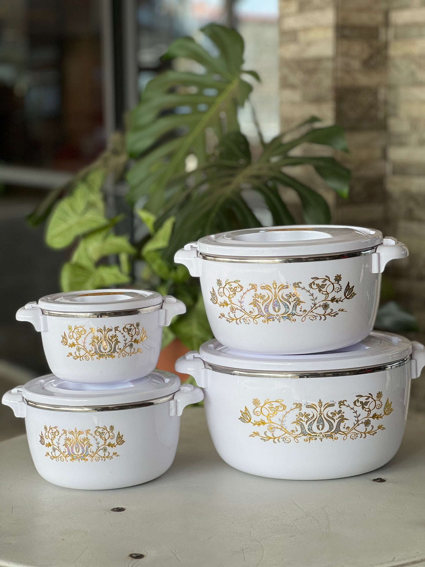 Casserole Set (4) - White