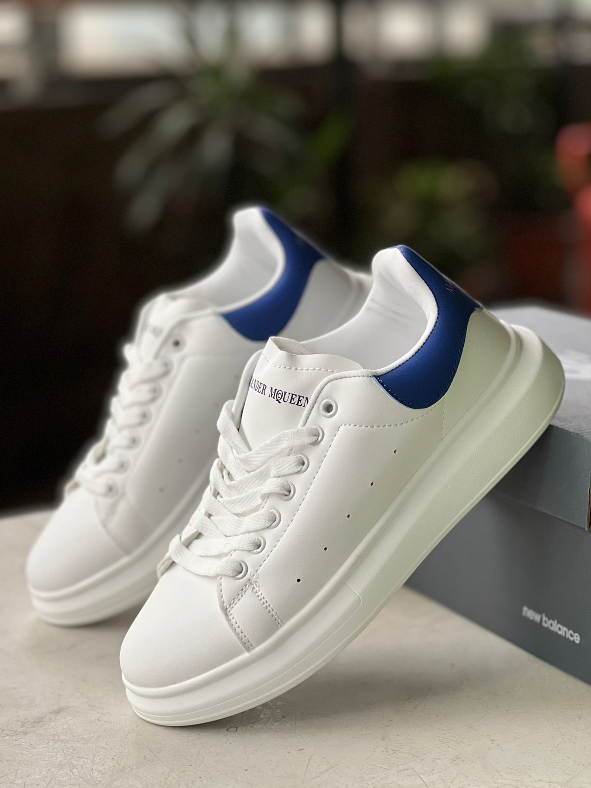 Alexander Mcqueen Casual Sneakers - Blue