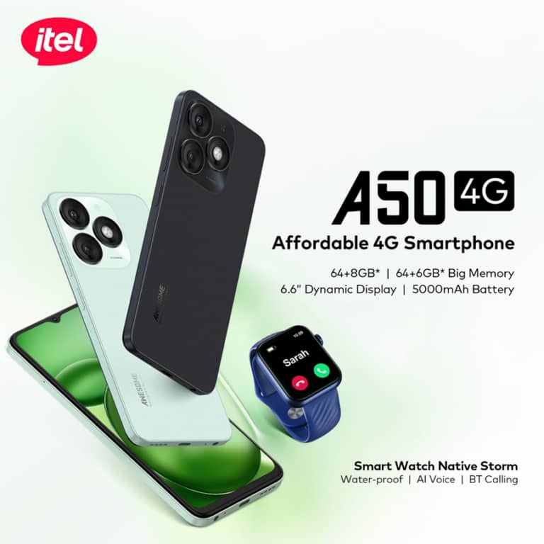 Itel A50 (2+4)+64 GB