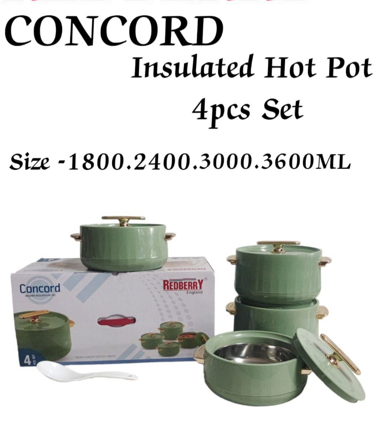 Insulated HOT Pot # Concord