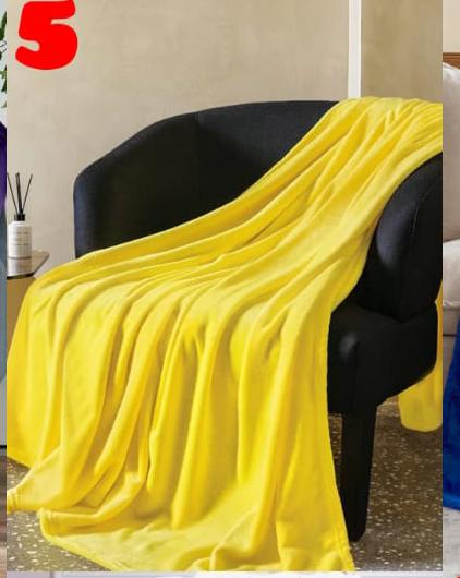 Fleece Blanket #005 - 6*6 - Blue