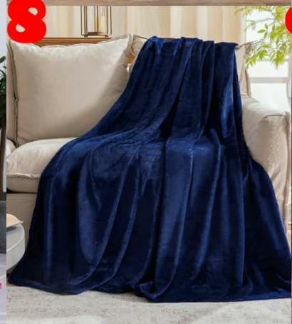 Fleece Blanket #005 - 6*6 - Blue