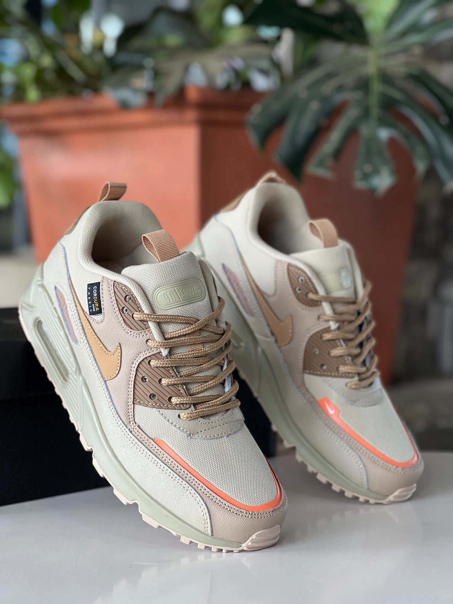 Nike Air Max90 Cushion Sneakers -  Desert Camo