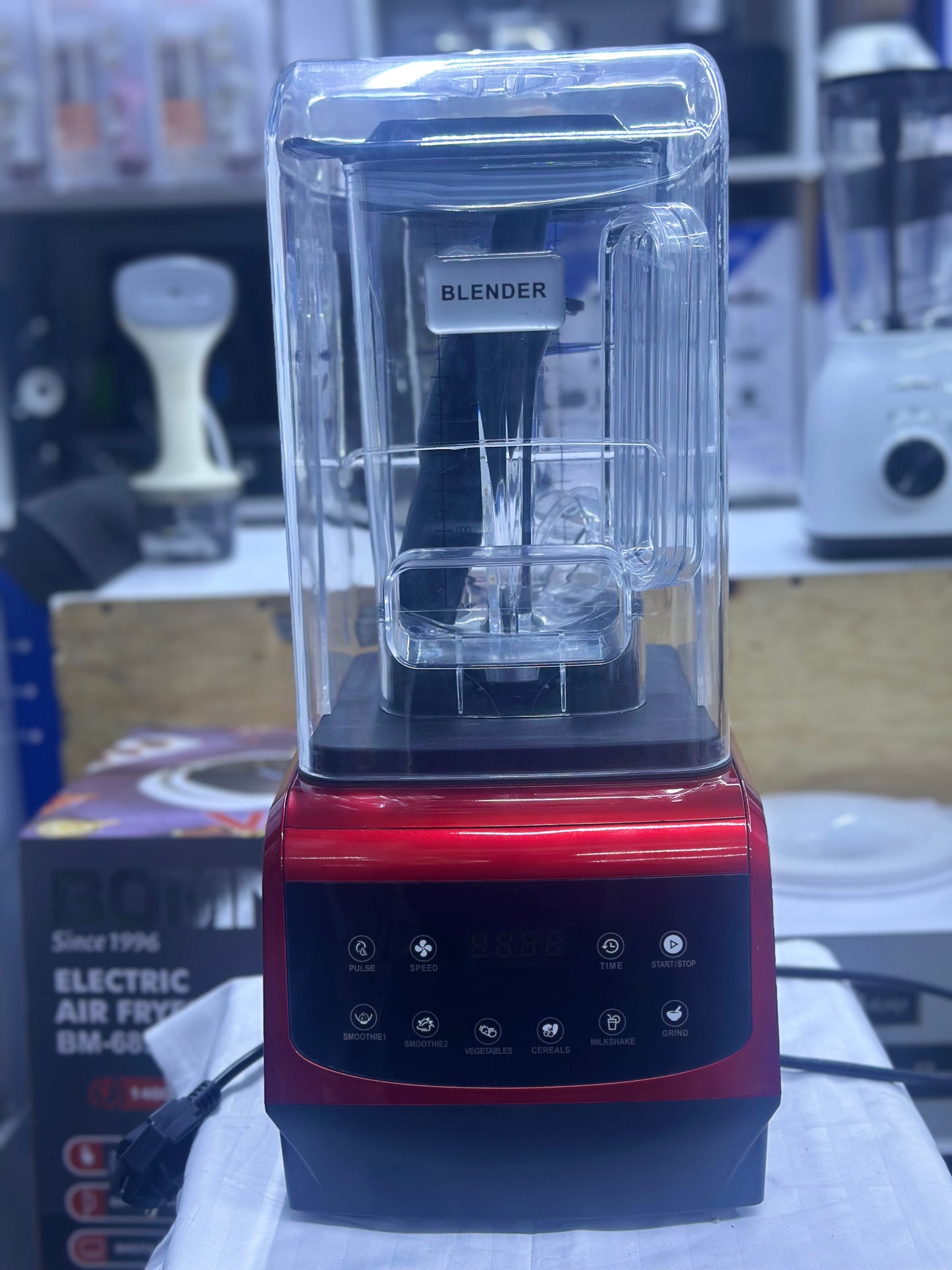 Touch Sensitive Commercial Blender