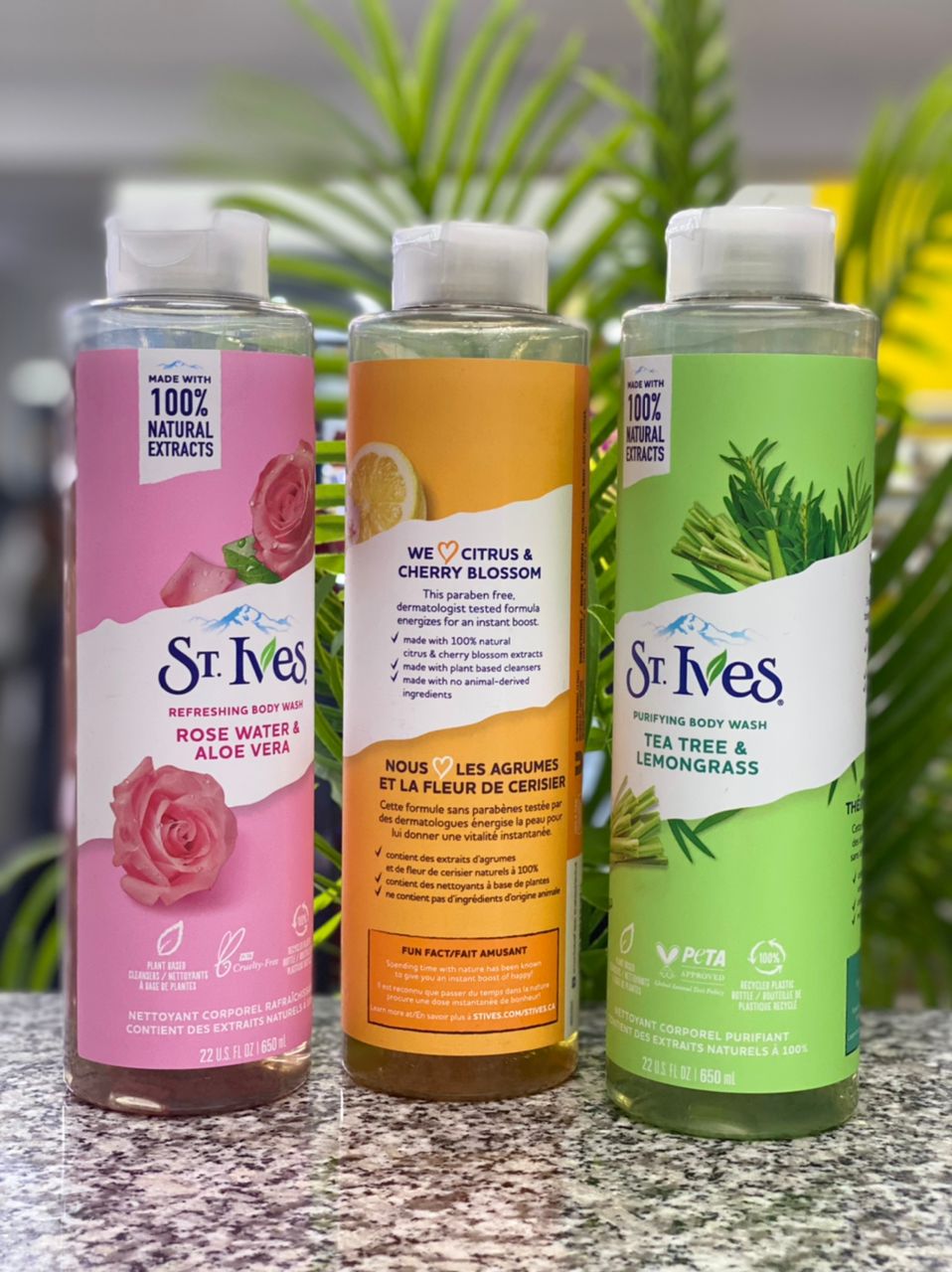 St. Ives Purifying Body Wash - 650ML