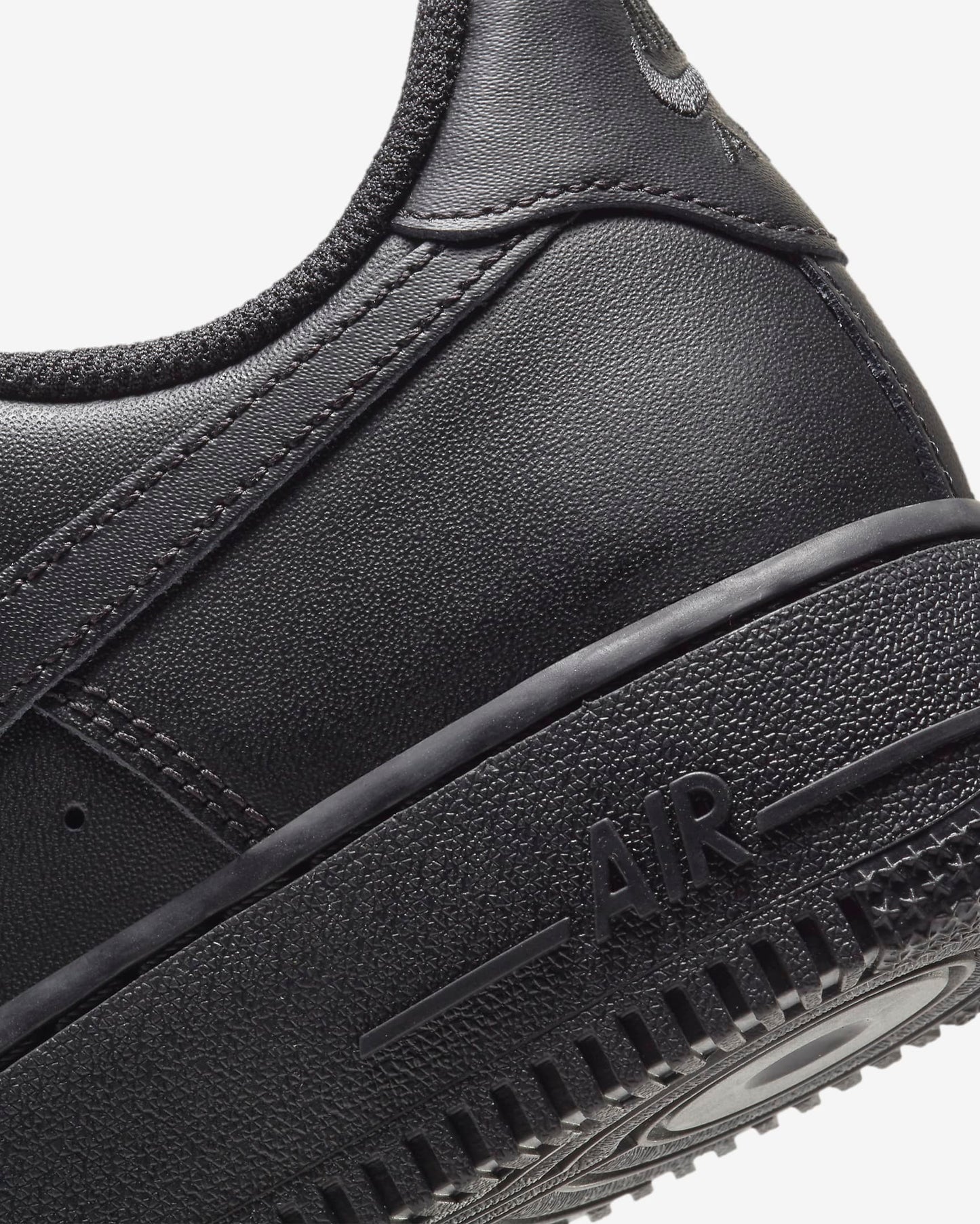 Nike Airforce 1 Sneakers - Black Double Sole