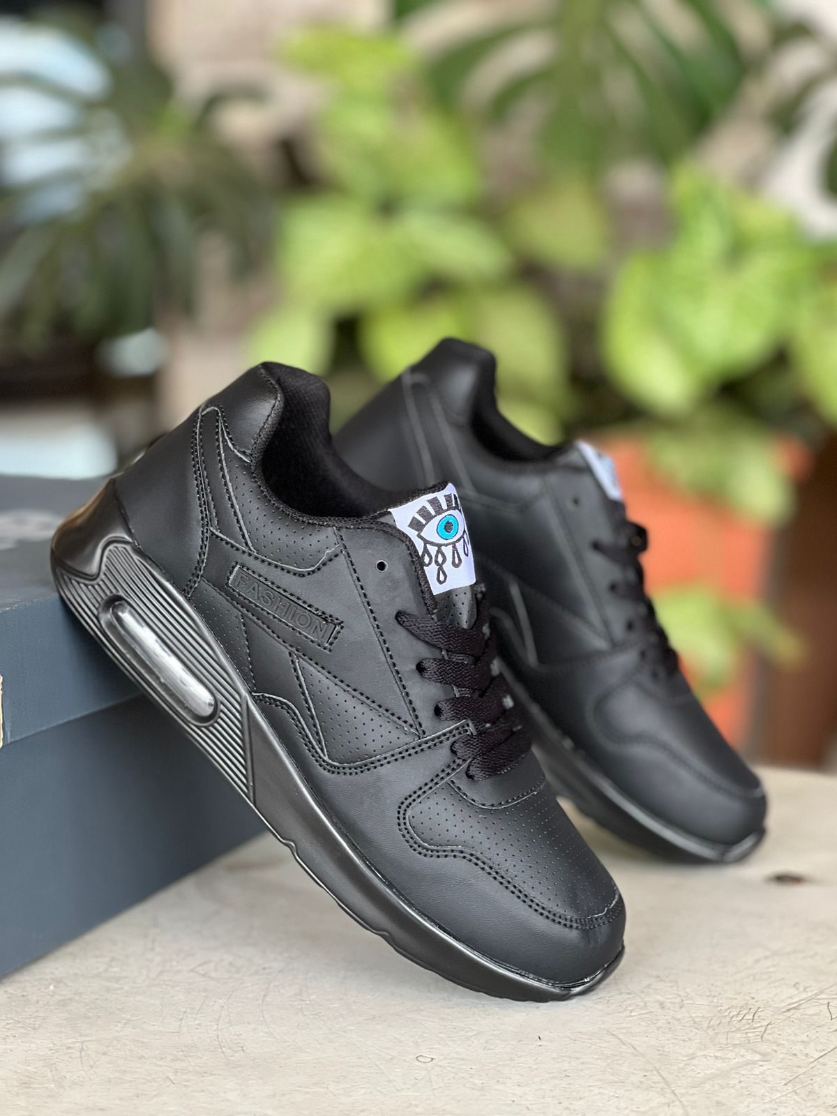 Airmax Fashion Sneaker - Black