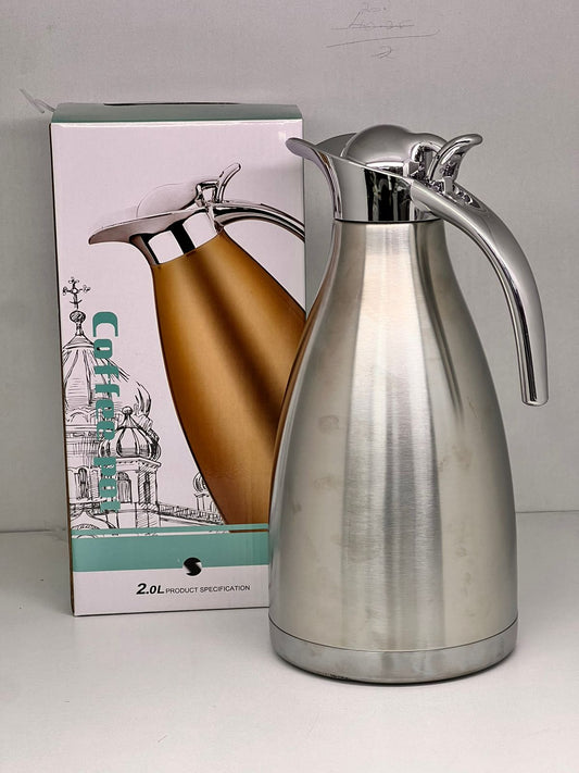 Vacuum Coffee Jug #1 - Silver