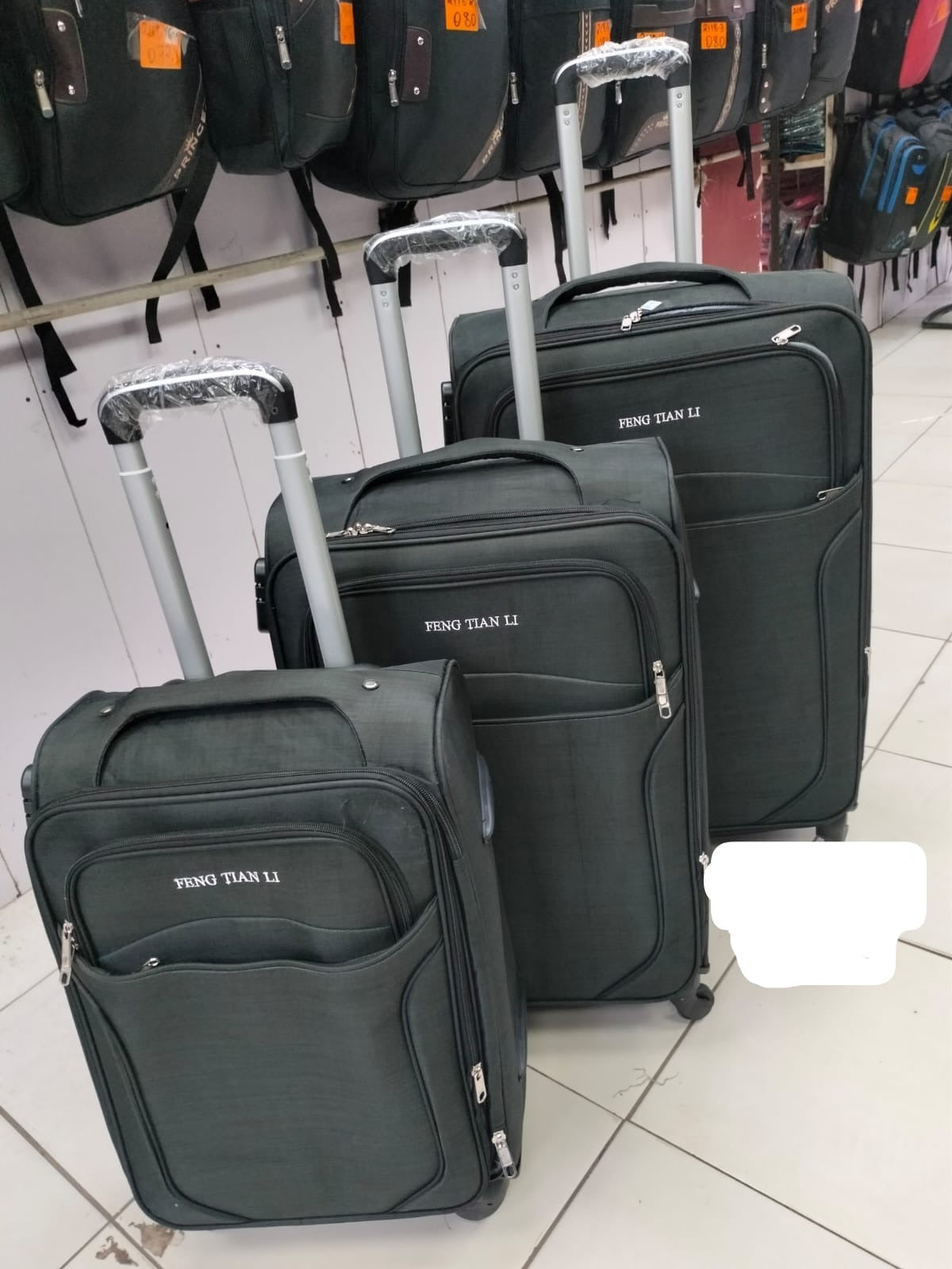 Suitcase 3pc Set - Dark Green