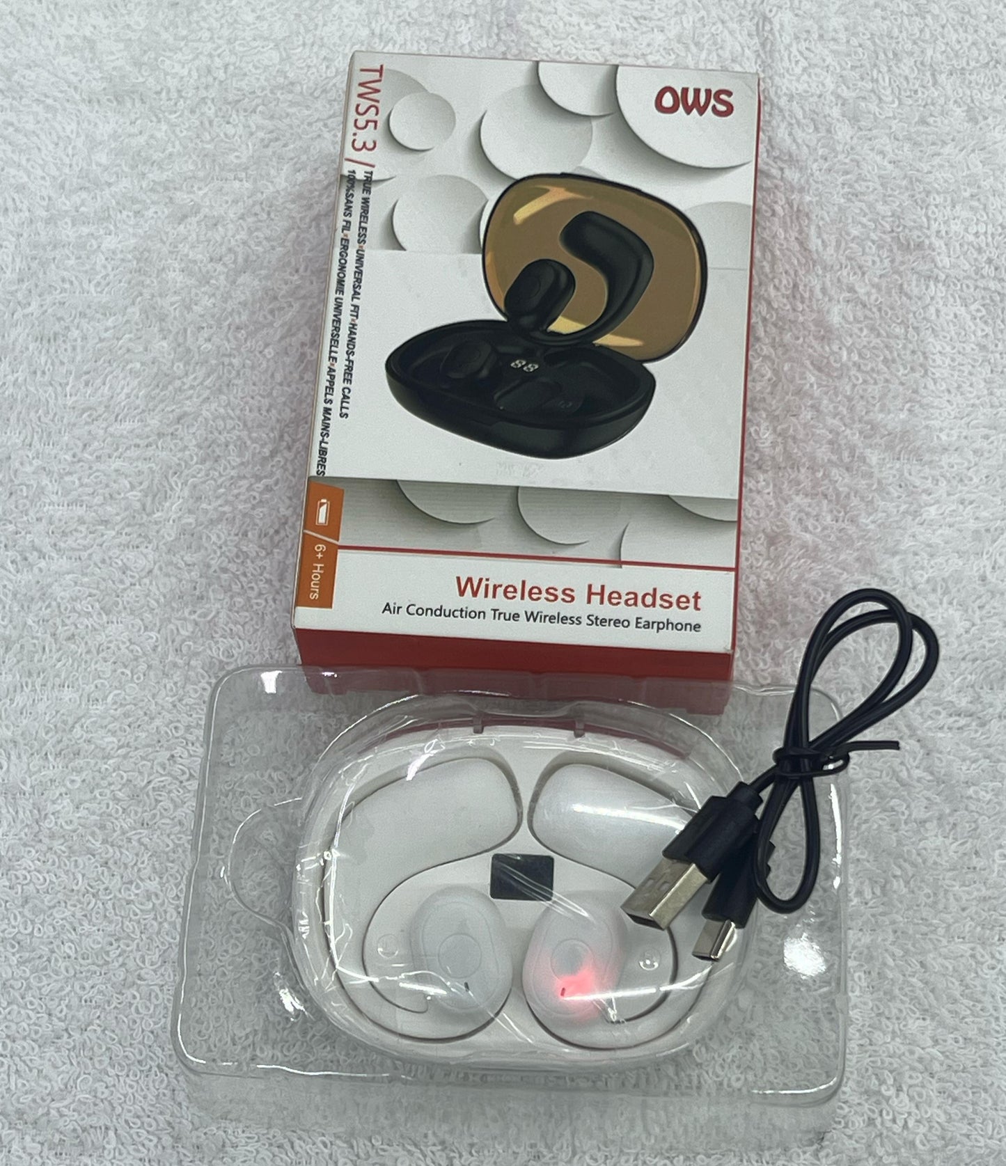 OWS Air Conduction True Wireless Stereo Earphones
