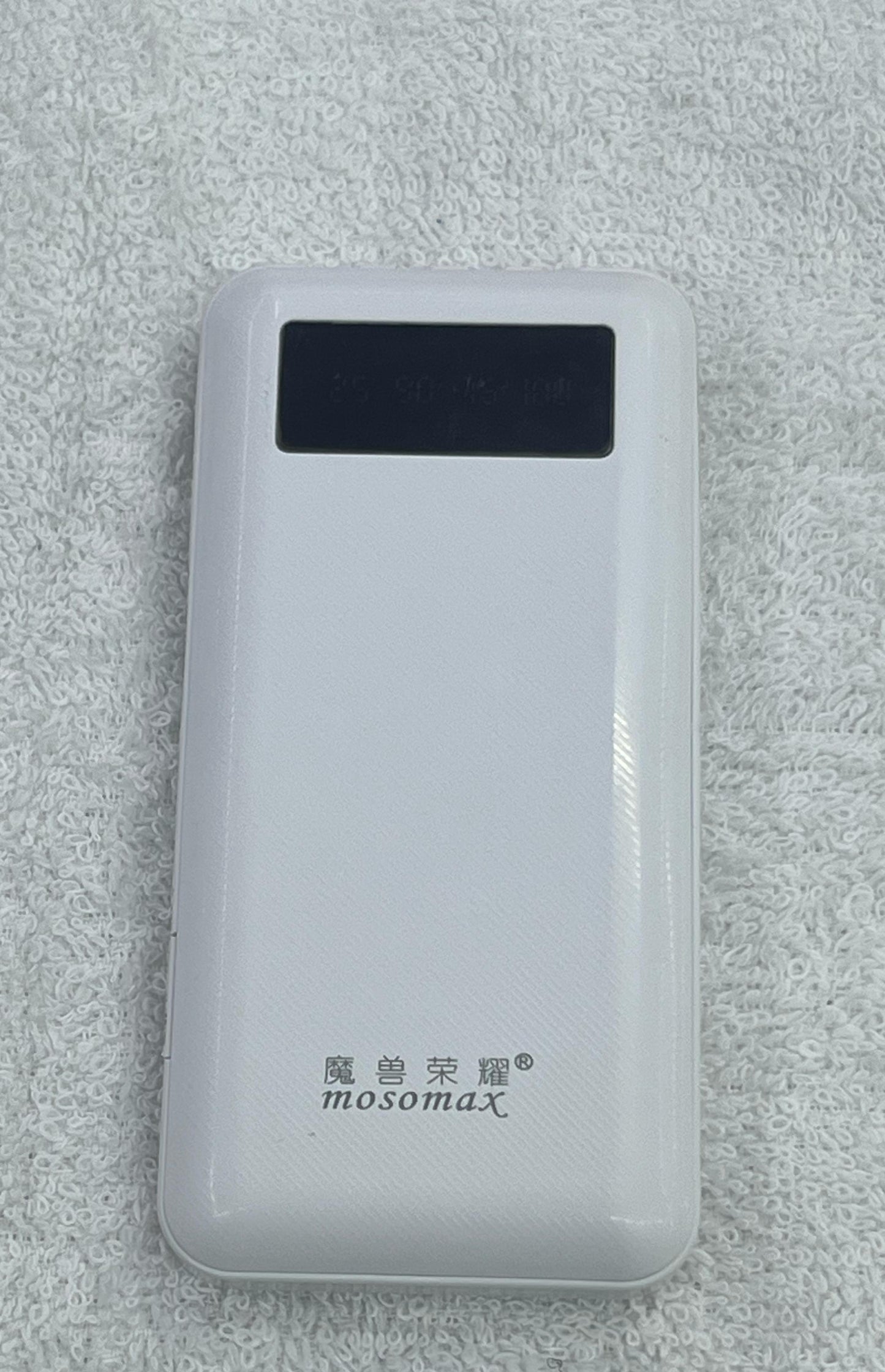 Mosomax 10000mAh Power Bank with Integrated 4-in-1 Charging Cables