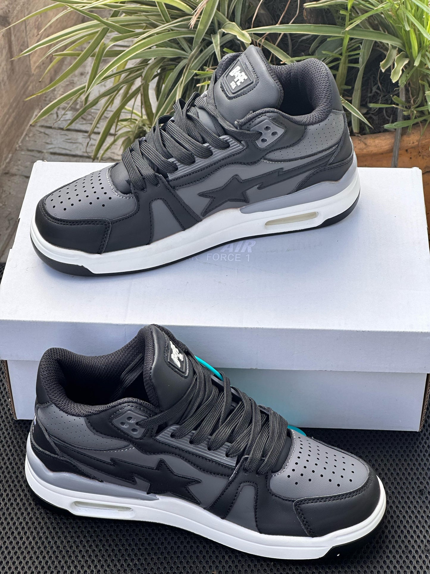 Bape sta High Cut - Black grey