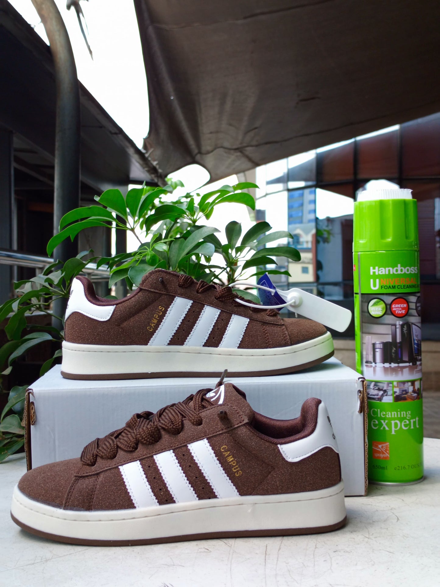 Adidas Campus - Brown/White