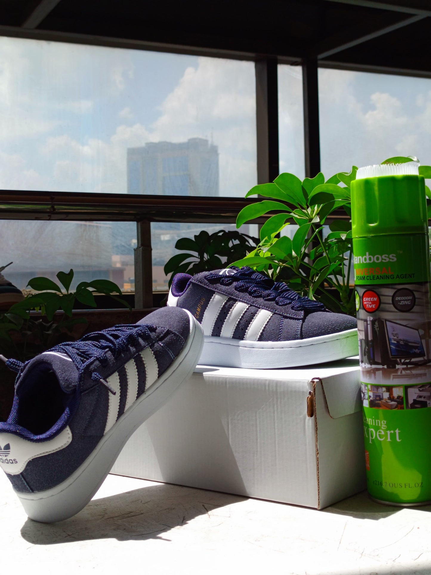 Adidas Campus Navy Blue/White