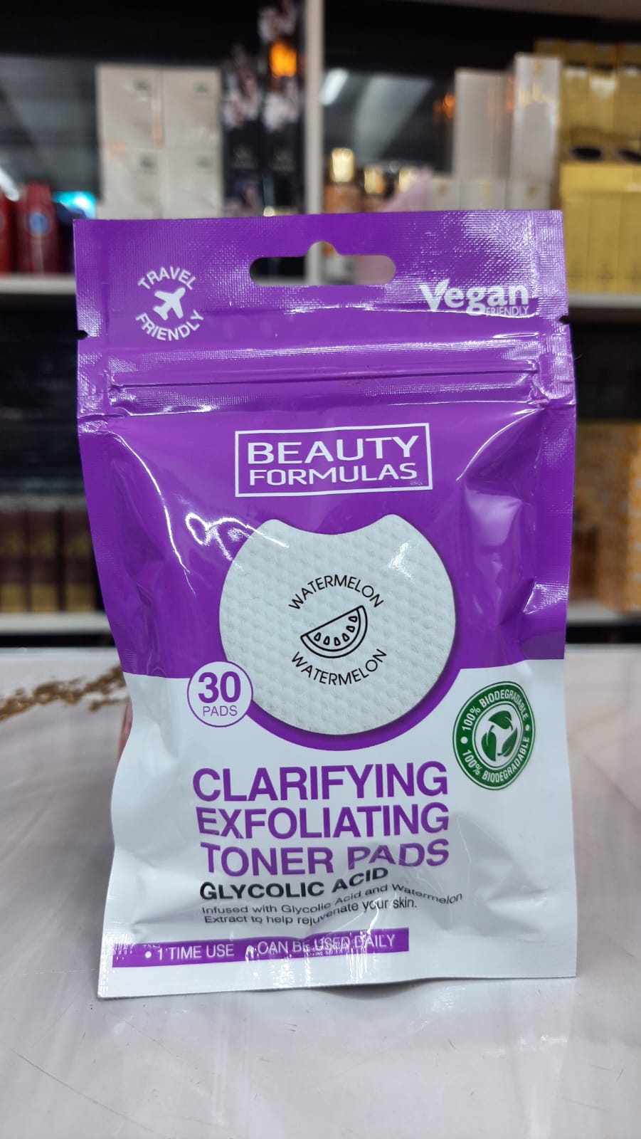 Beauty Formulas Glycolic Acid Exfoliating Toner Pads