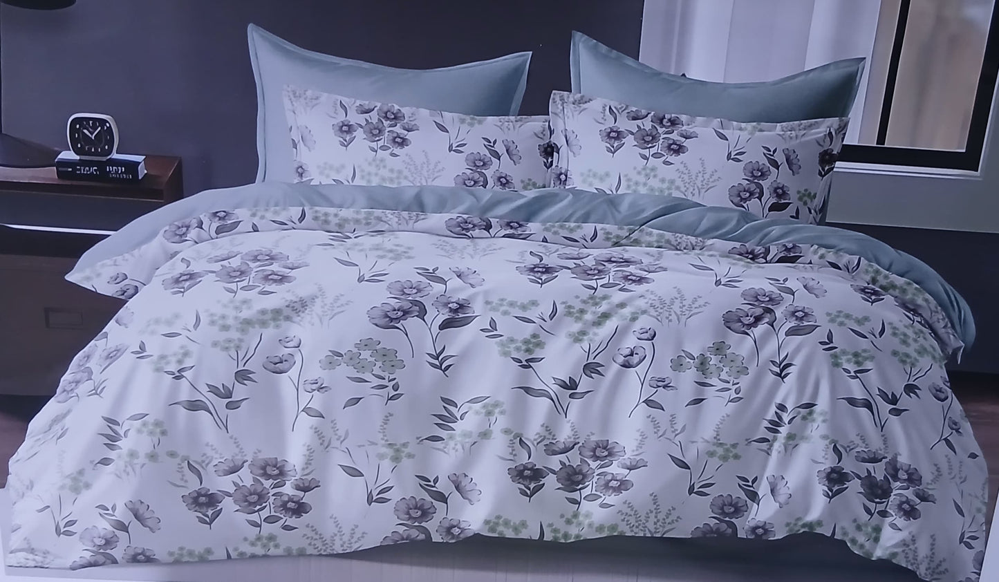 BELLA HOME 4-Piece Fitted Bedsheet Set 5*6