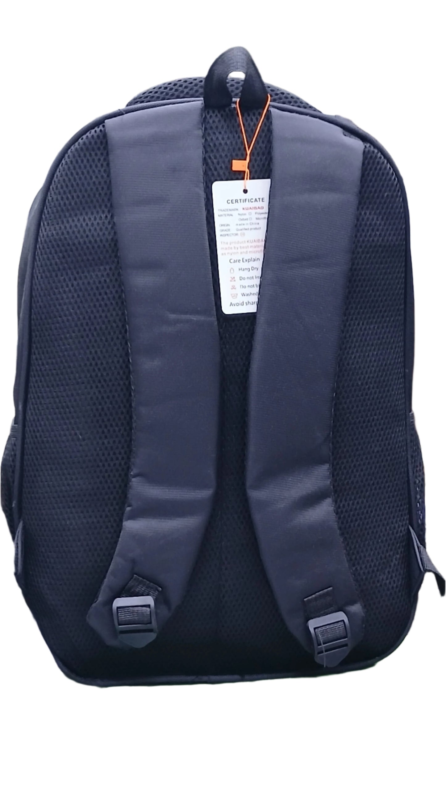 Black Multi-Compartment Backpack