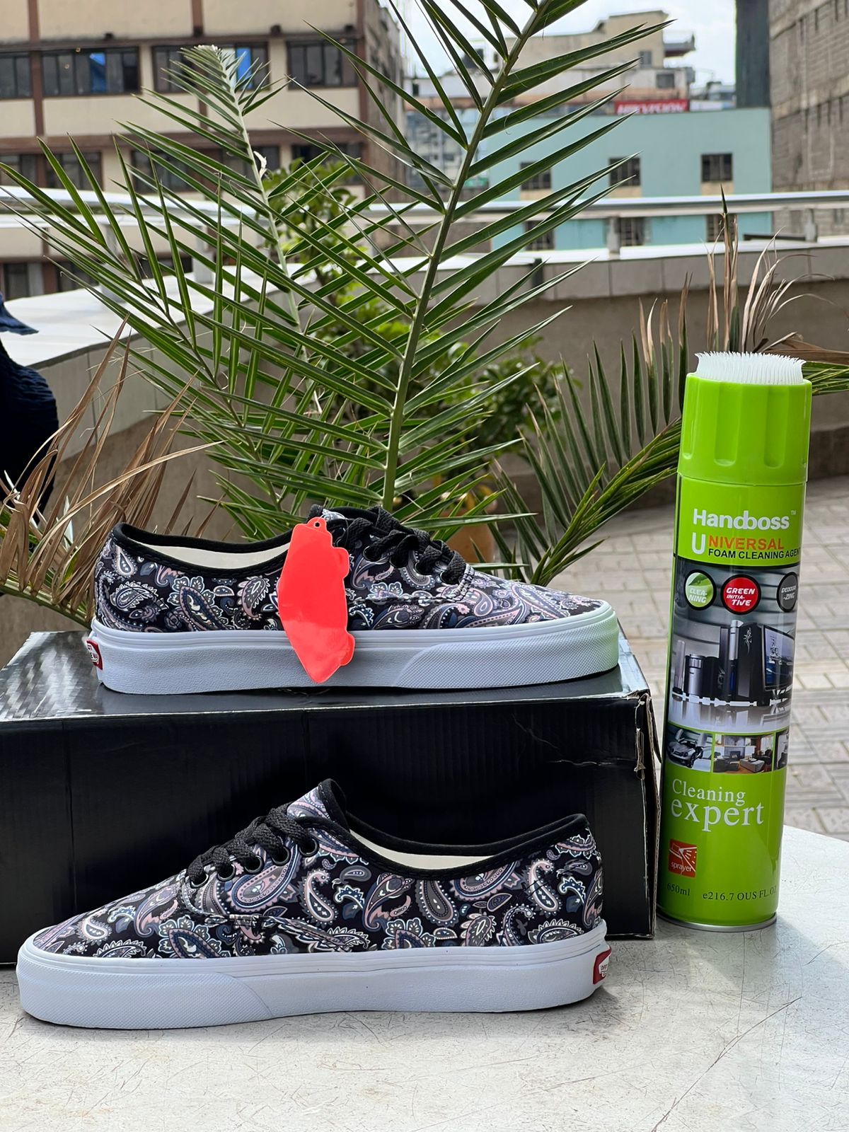 Vans Paisley Print Canvas Sneakers