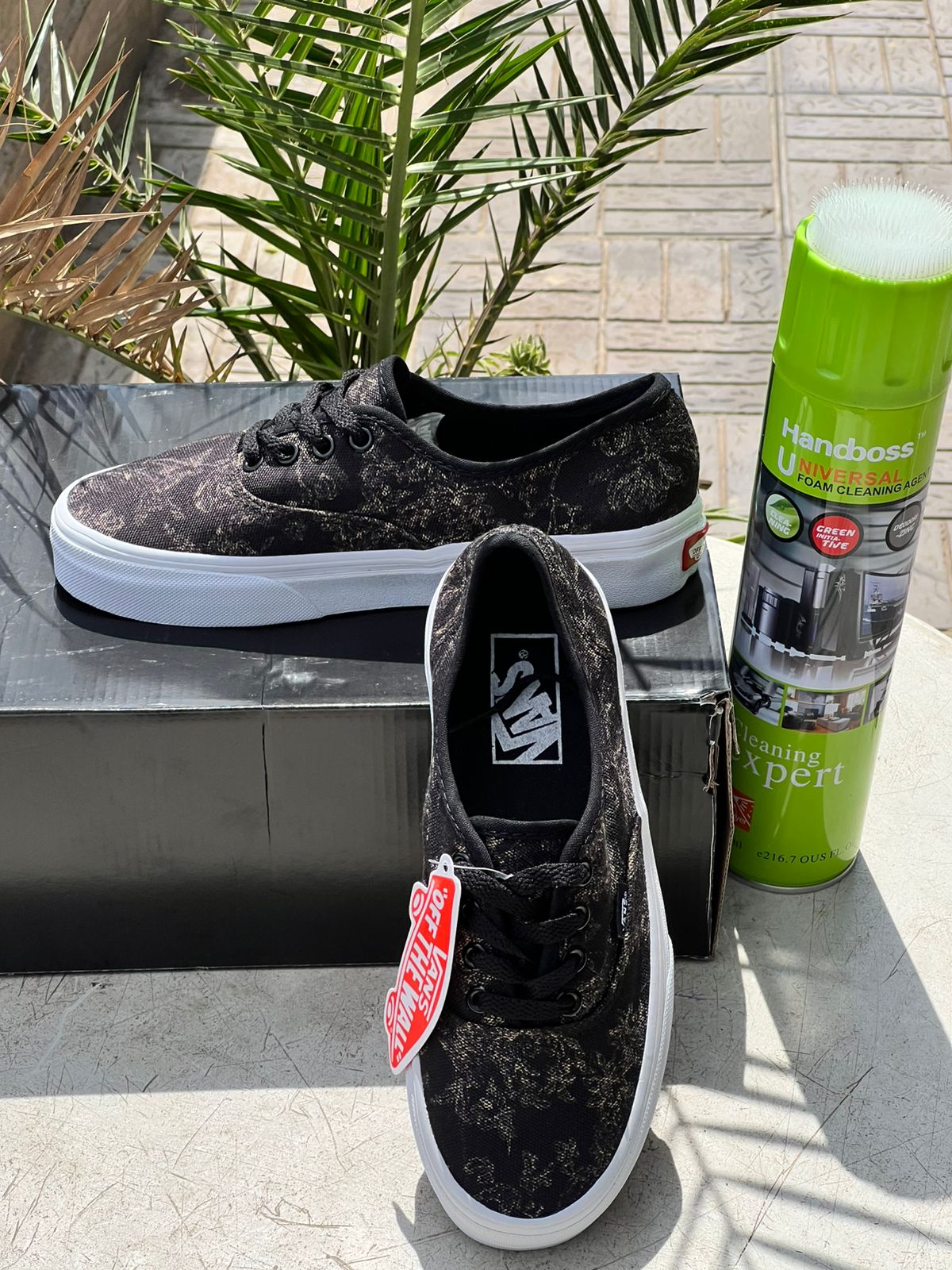 Vans Dark Abstract Sneakers