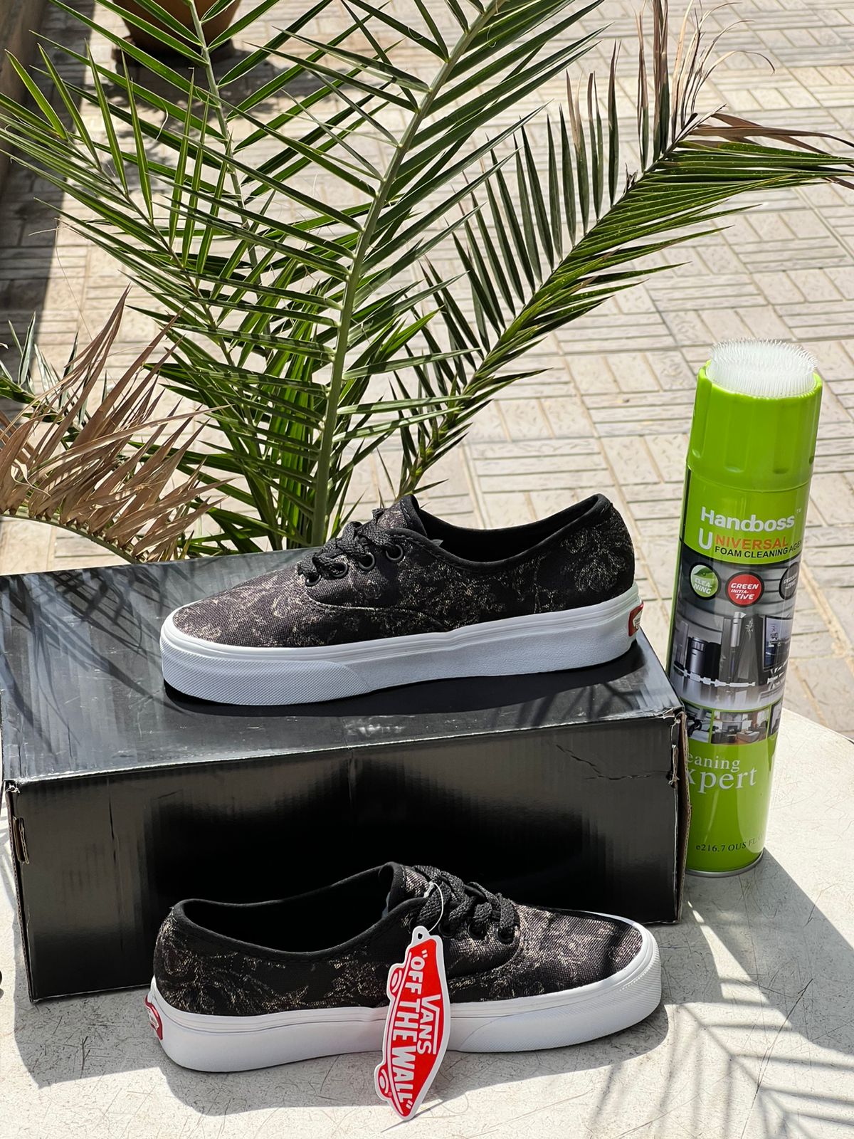 Vans Dark Abstract Sneakers