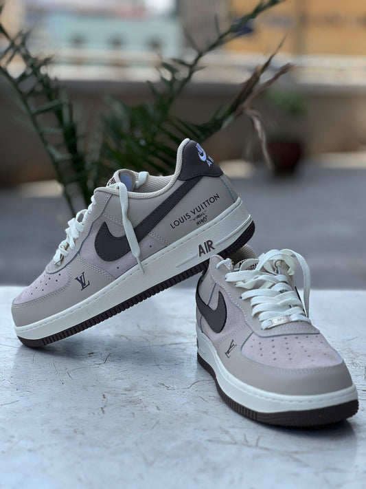 Air Force 1 Lifestyle Sneakers Beige & Brown