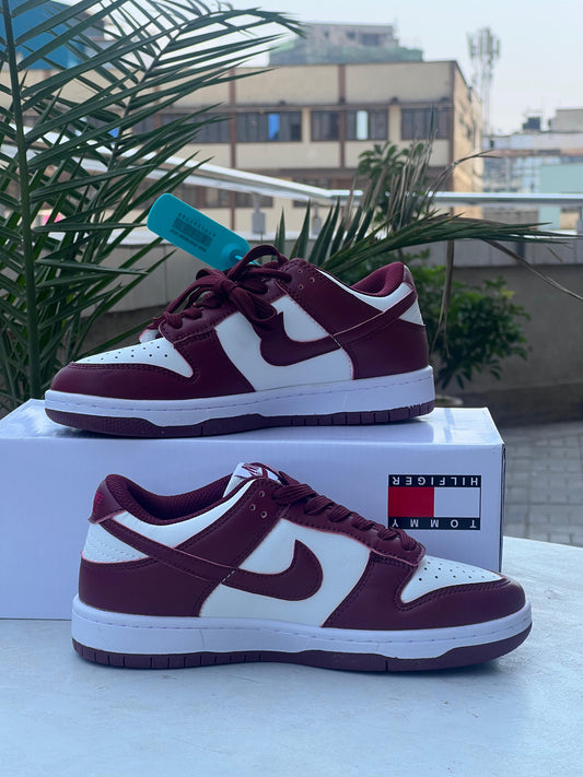 Nike SB Dunk Low “Maroon & White”