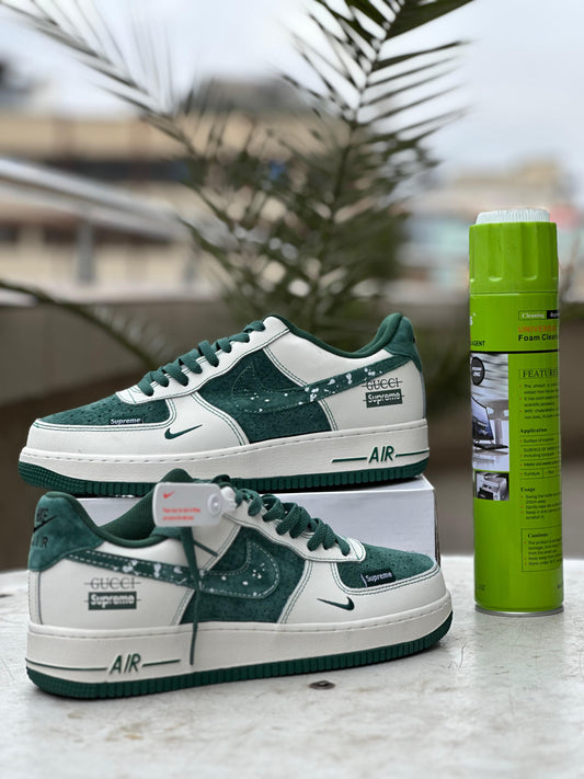 Supreme x Gucci Inspired Air Force 1 – Green