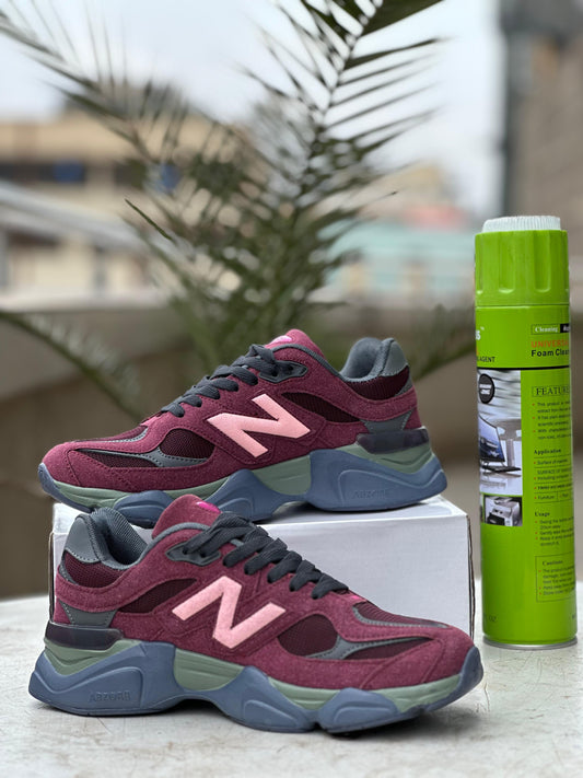 New Balance 9060 – Burgundy/Pink