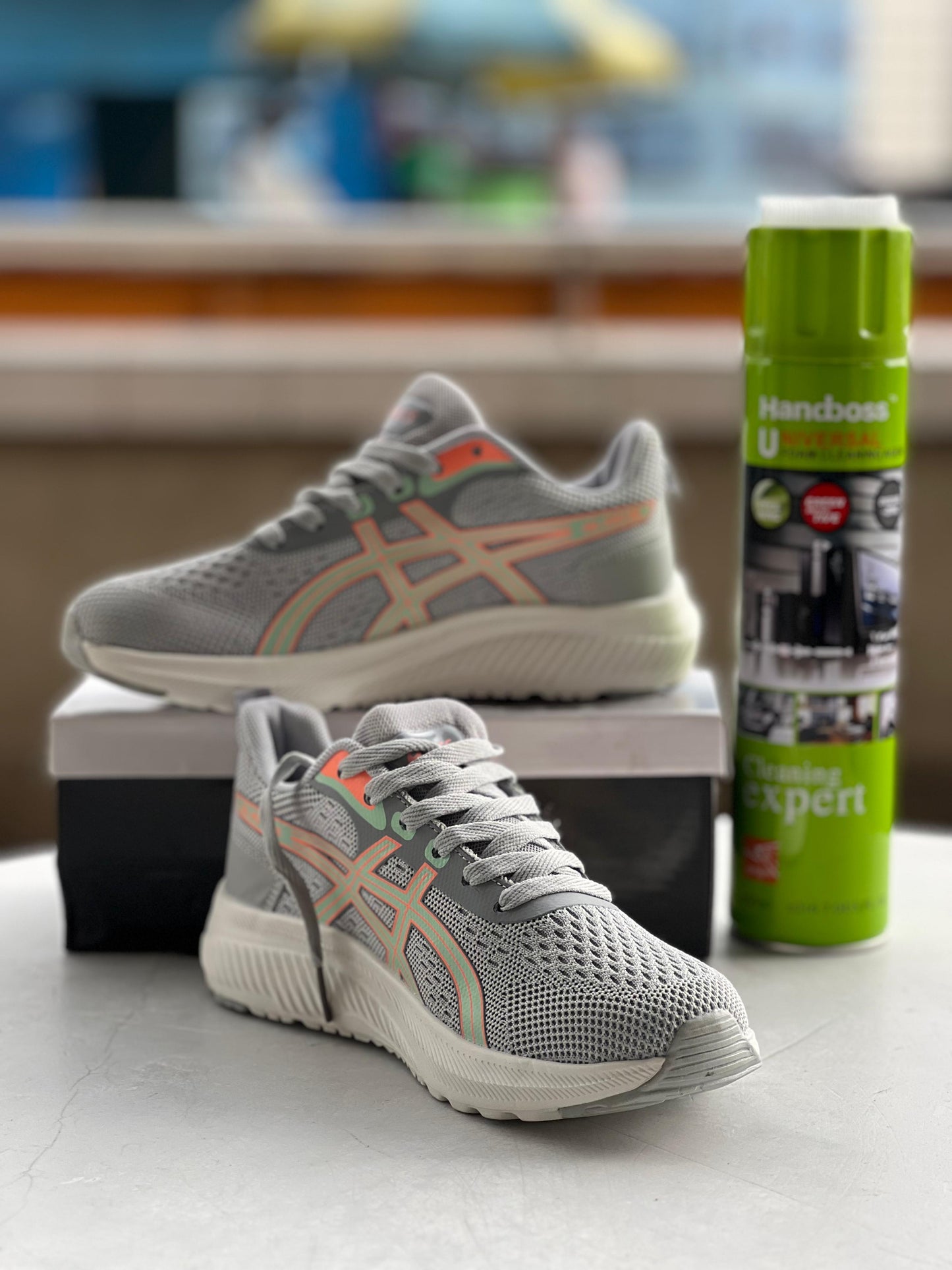 Asics Gel-Contend Grey/Coral