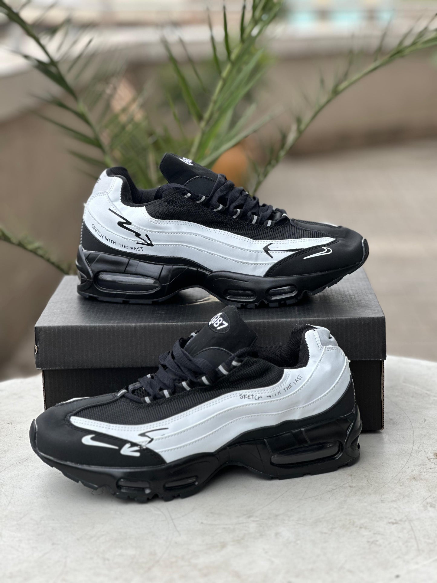 Airmax 95 X cortez X Black White
