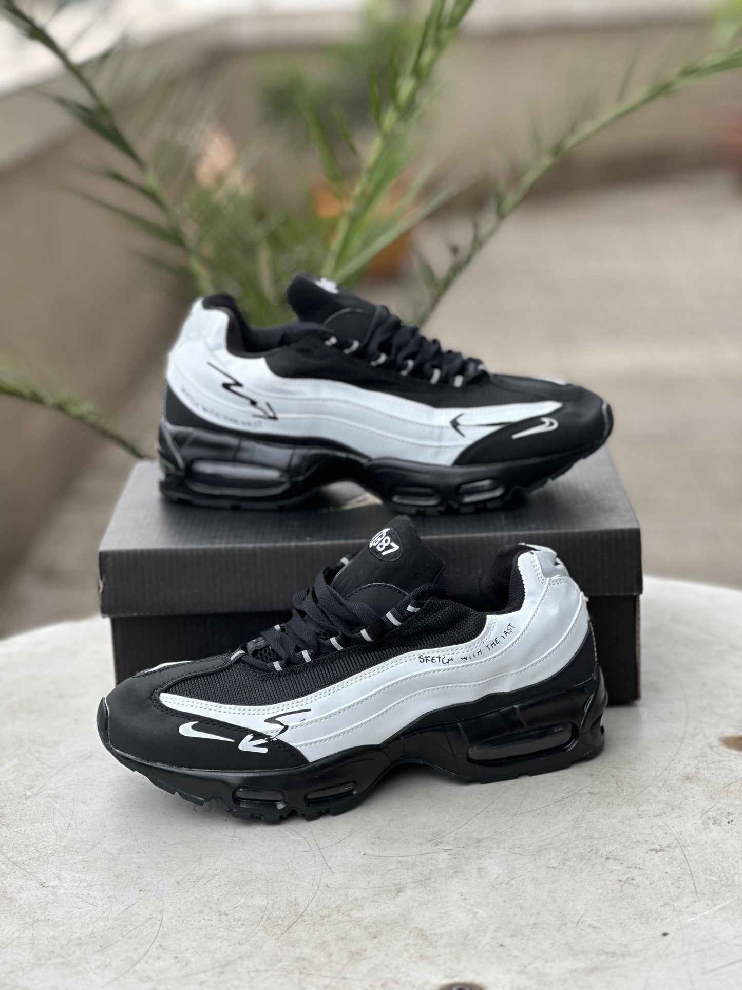 Airmax 95 X cortez X Black White