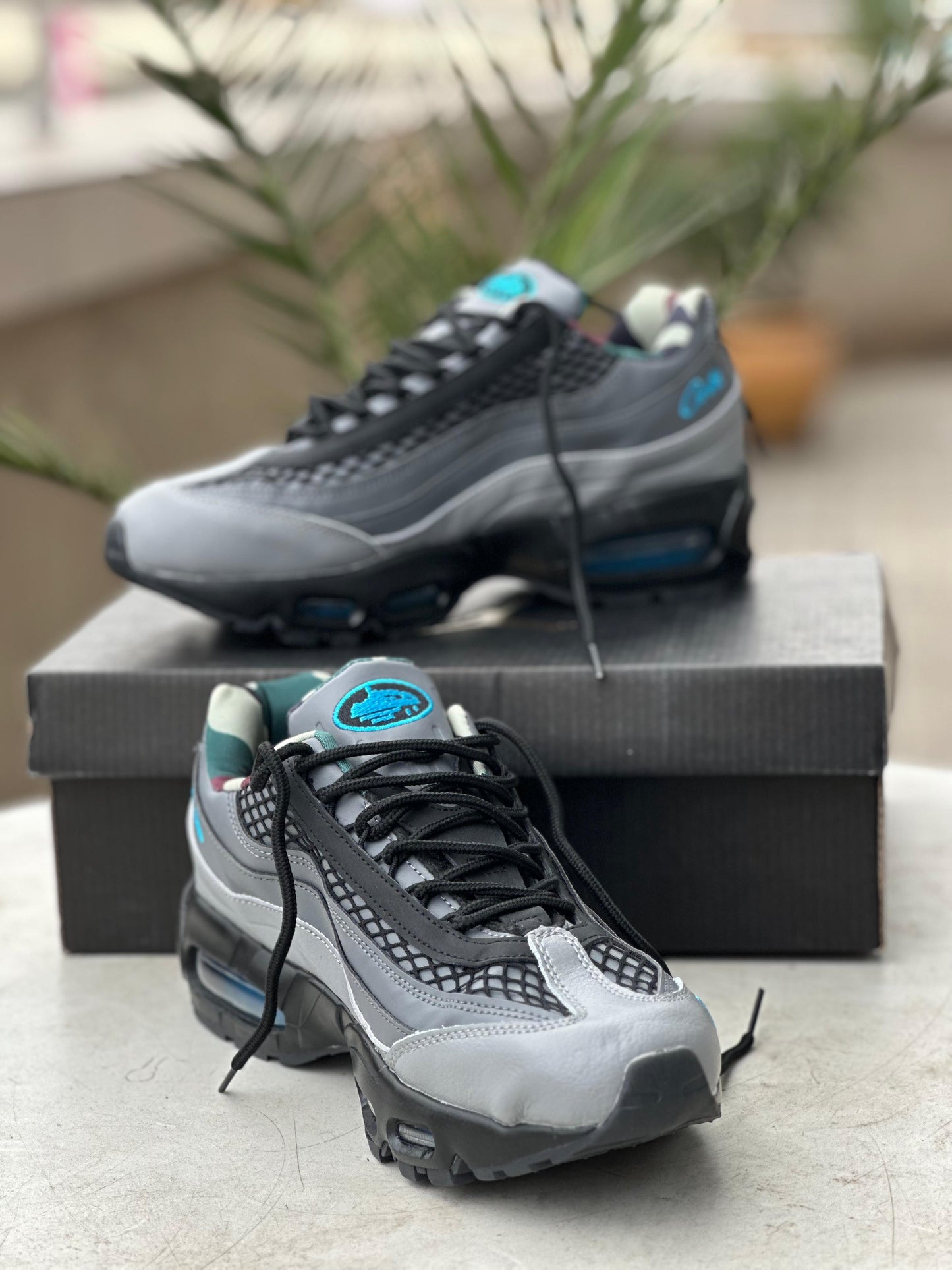 Airmax 95 X Cortez X Grey Black Blue