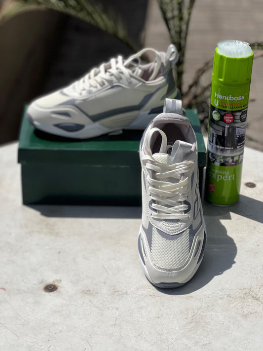 Giorgio Armani Grey Sneakers