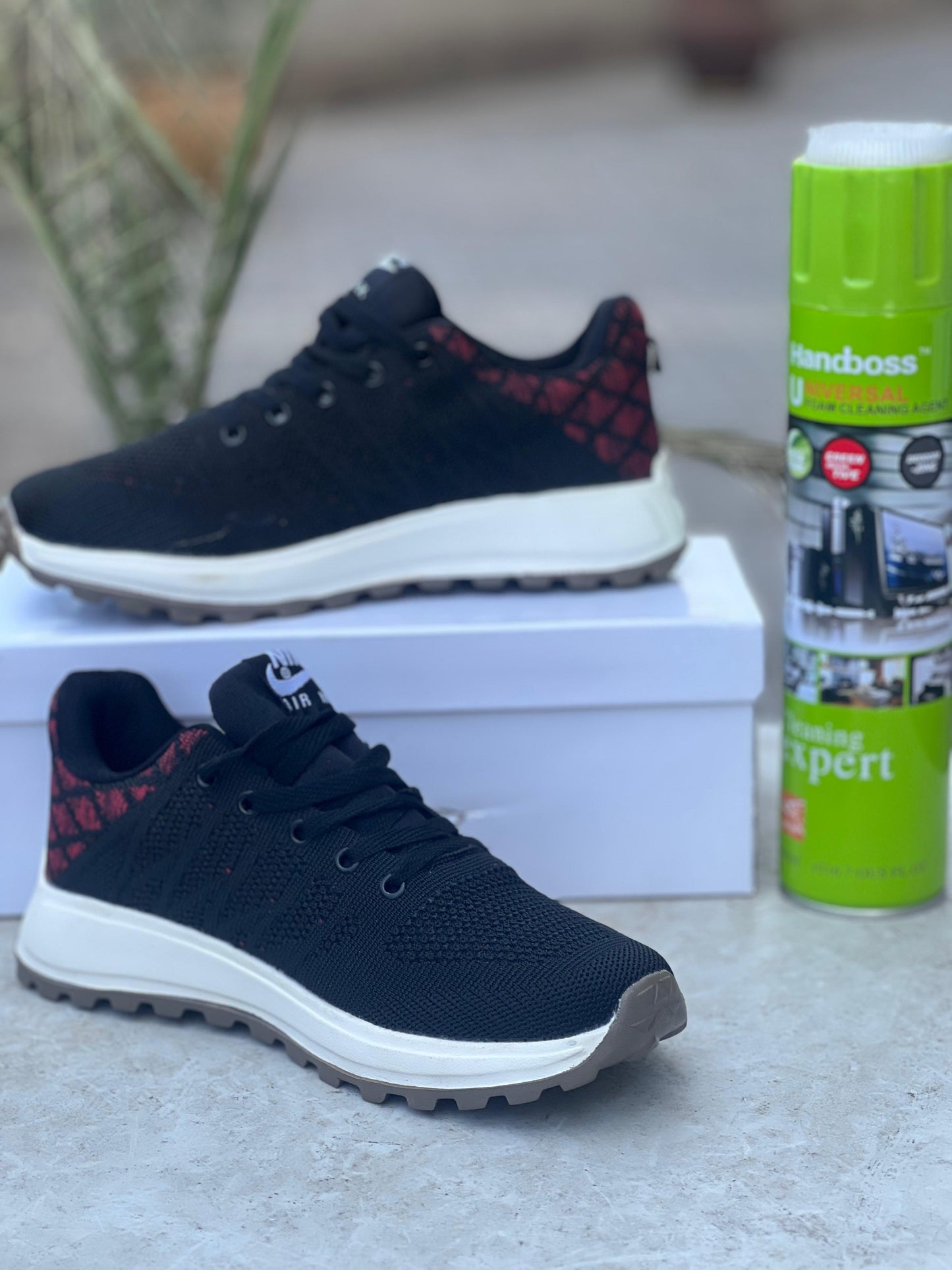 Air Max Mesh Comfort – Black Red Edition