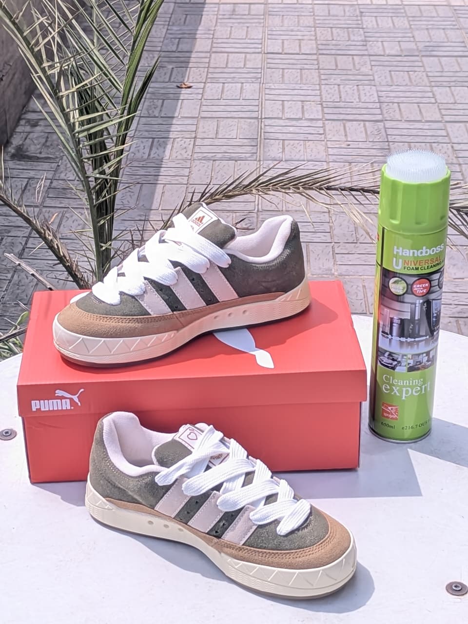 Adidas Campus Suede – Olive Brown Edition