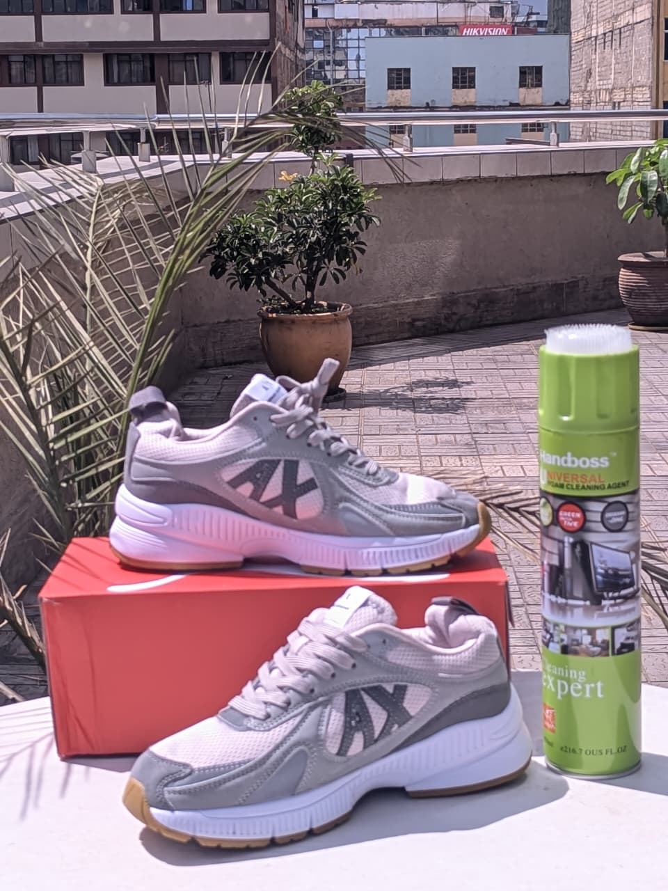 Armani Exchange Sneakers - Grey