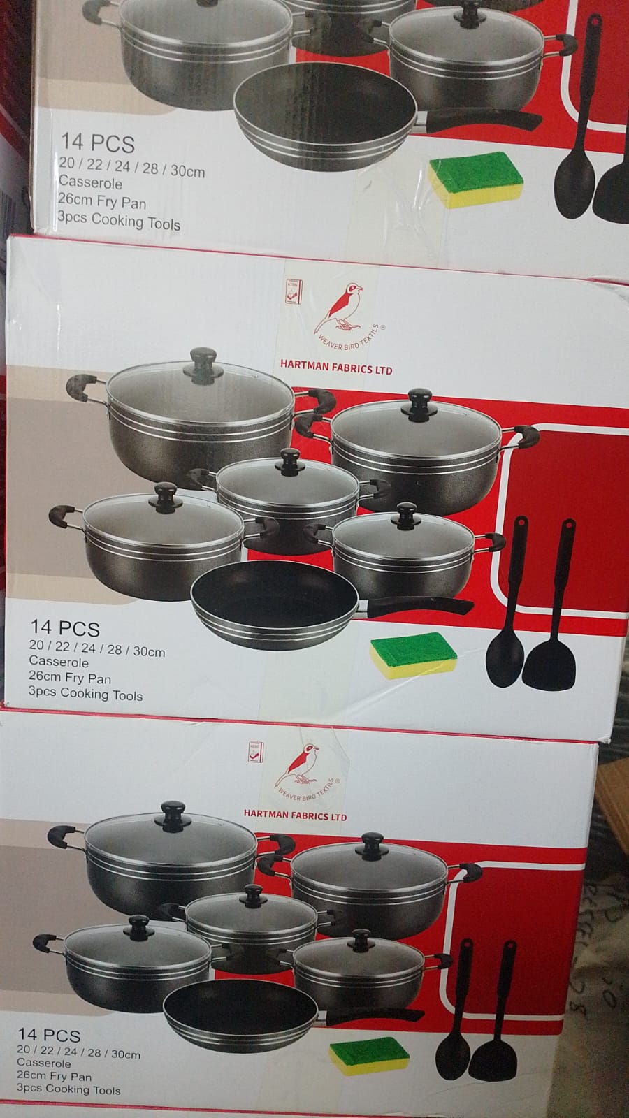 14pcs Cookware Set