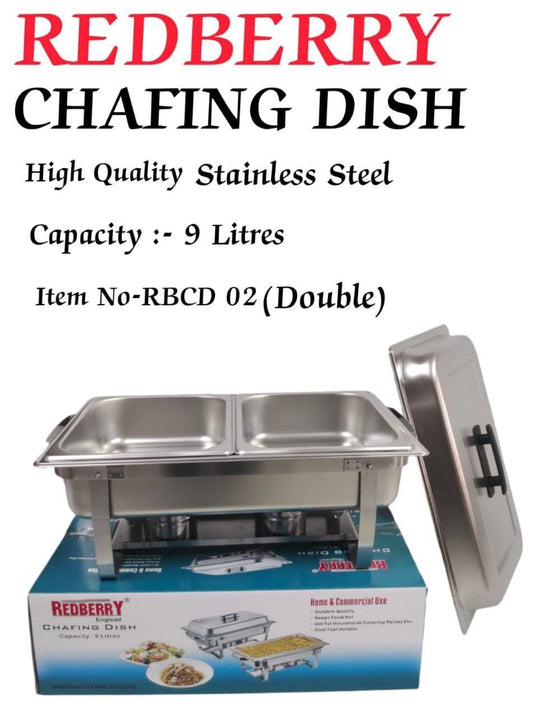 Redberry Double Chafing Dish
