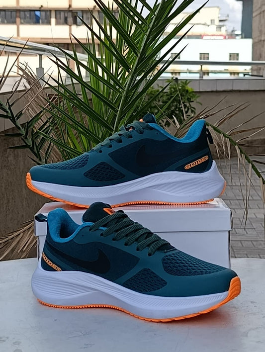 Nike Pegasus-Teal Blue and Orange Accents