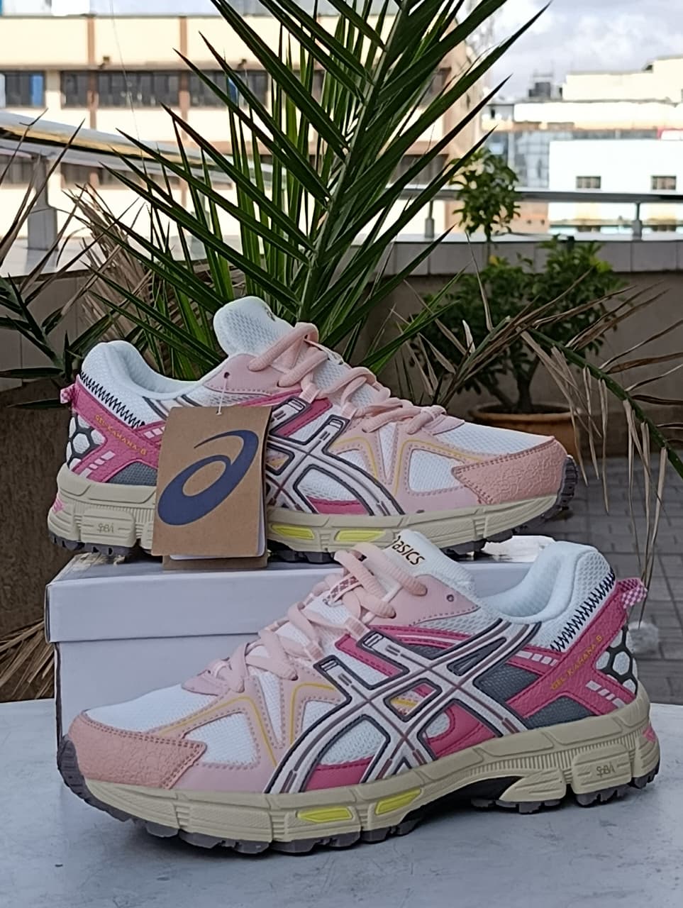 ASICS Desert Bloom Trail Runner-Pink sneakers
