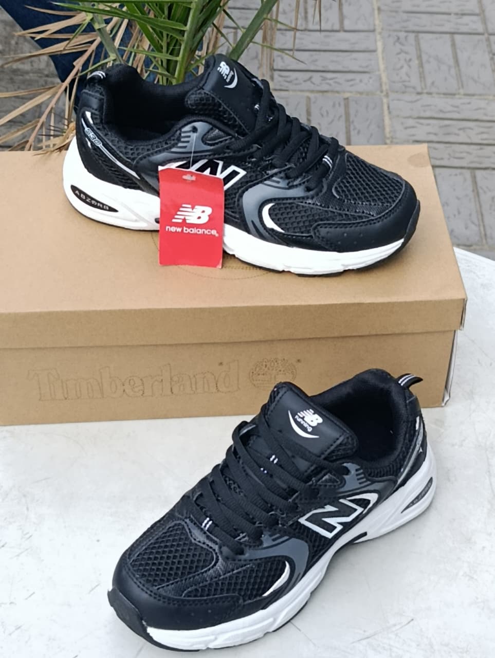 Kids New Balance 530 sneakers - Black White