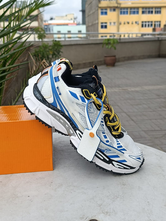 Off-White Chunky Runner - White/Blue/Neon