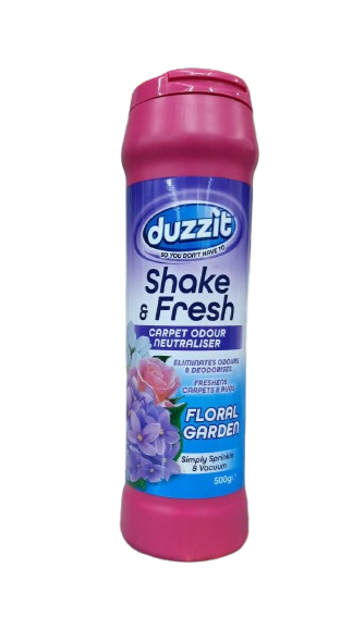 Duzzit Shake & Fresh Carpet Odour Neutraliser - Floral Garden Scent