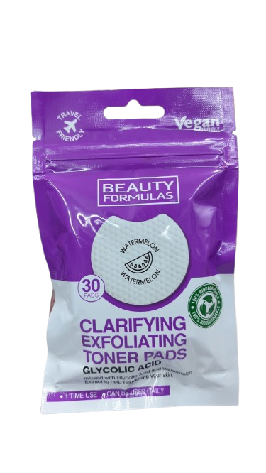 Beauty Formulas Glycolic Acid Exfoliating Toner Pads