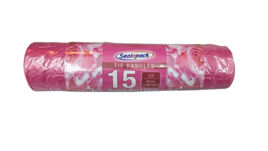 Seal-A-Pack Tie Handles Swing Bin Liners