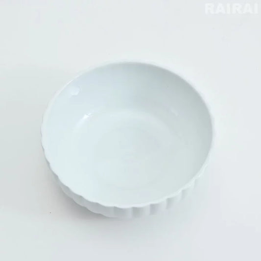Ceramic Fluted Bowl (12'')
