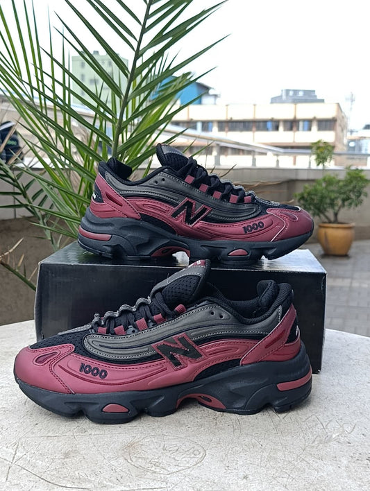 New Balance 1000 Black/Burgundy