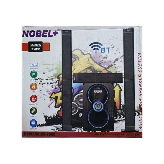 NOBEL+ NB-2050 5.1 Multimedia Speaker System